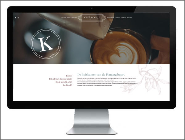 Cafe Koosje Website
