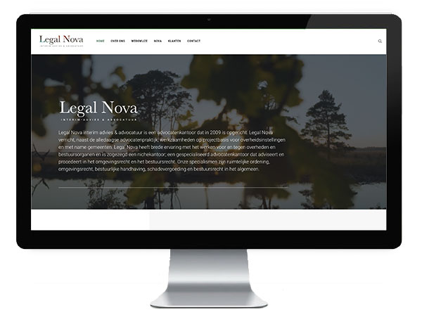 LegalNova website
