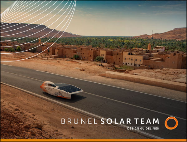 Brunel Solar team design guidelines