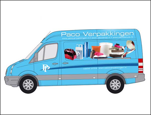 Paco verpakkingen transporter