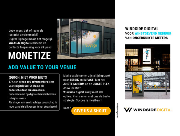 Windside digital One pagers