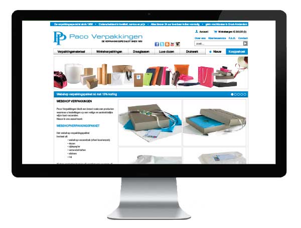 Paco Verpakkingen Webshop