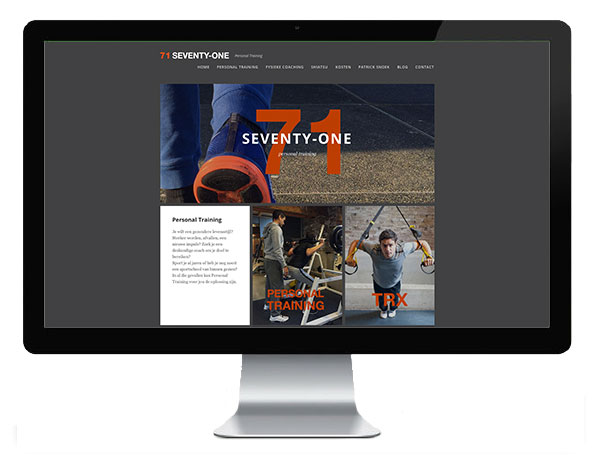 Seventy-one Personal Training website